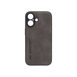 Apple iPhone 16 Plus - Gumiran ovitek (Cloudy) - črn