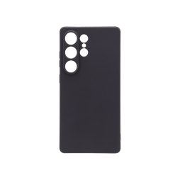Samsung Galaxy S25 Ultra - Gumiran ovitek (TPU) - črn MATT