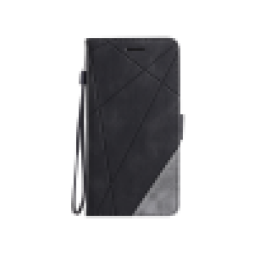 Samsung Galaxy S25 Ultra - Preklopna torbica (WLGO-Lines) - črna