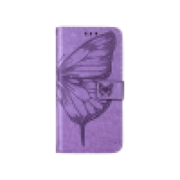 Samsung Galaxy S25+ - Preklopna torbica (WLGO-Butterfly) - vijolična