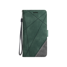 Apple iPhone Air - Preklopna torbica (WLGO-Lines) - zelena