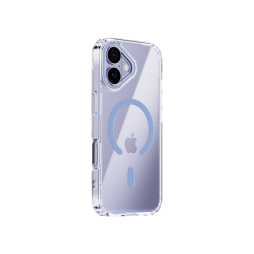 Apple iPhone 17 - Gumiran magnetni ovitek (TPU Magnetic) - temno moder