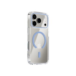 Apple iPhone 17 Pro - Gumiran magnetni ovitek (TPU Magnetic) - temno moder