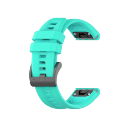 Silikonski pašček za Garmin ure (26mm) hitro zapenjanje - mint
