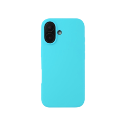 Apple iPhone 17 - Silikonski ovitek (liquid silicone) - Soft -  Blue / Modra