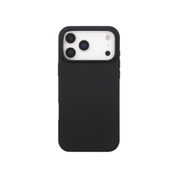 Apple iPhone 17 Pro Max - Silikonski ovitek (liquid silicone) - Soft - Black / Črna