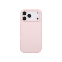 Apple iPhone 17 Pro Max - Silikonski ovitek (liquid silicone) - Soft - Official fans / Svetlo roza