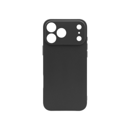 Apple iPhone 17 Pro Max - Gumiran ovitek (TPU) - črn MATT