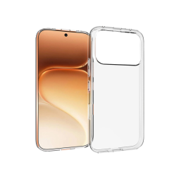 Honor 600 / 600 Pro - Gumiran ovitek (TPU) - prozoren svetleč