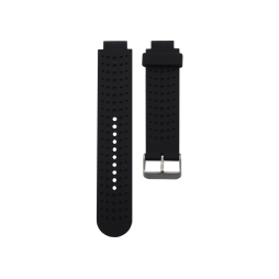 Silikonski pašček za Garmin Forerunner 25 - črn