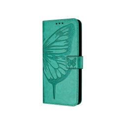Samsung Galaxy S26 FE - Preklopna torbica (WLGO-Butterfly) - turkizna