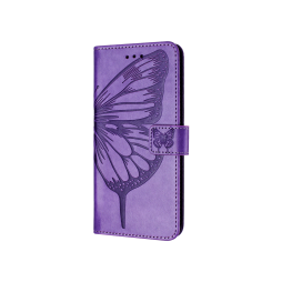 Samsung Galaxy S26 FE - Preklopna torbica (WLGO-Butterfly) - vijolična