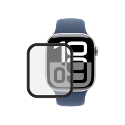Apple Watch 10 / 11 (42mm) - Hibridno zaščitno steklo (folija) - črna