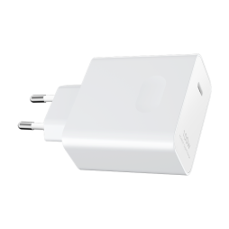 Original Honor hišni polnilec - 100W (SCP), USB-C izhod, kabel ni priložen - 5503ABHA - bel