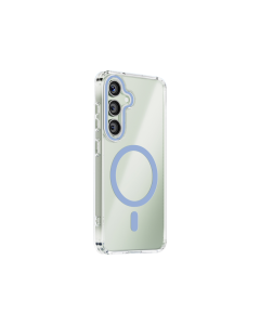 Samsung Galaxy S26 - Gumiran magnetni ovitek (TPU Magnetic) - temno moder