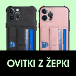 Ovitki za telefon z žepki: shranite vse v en žep