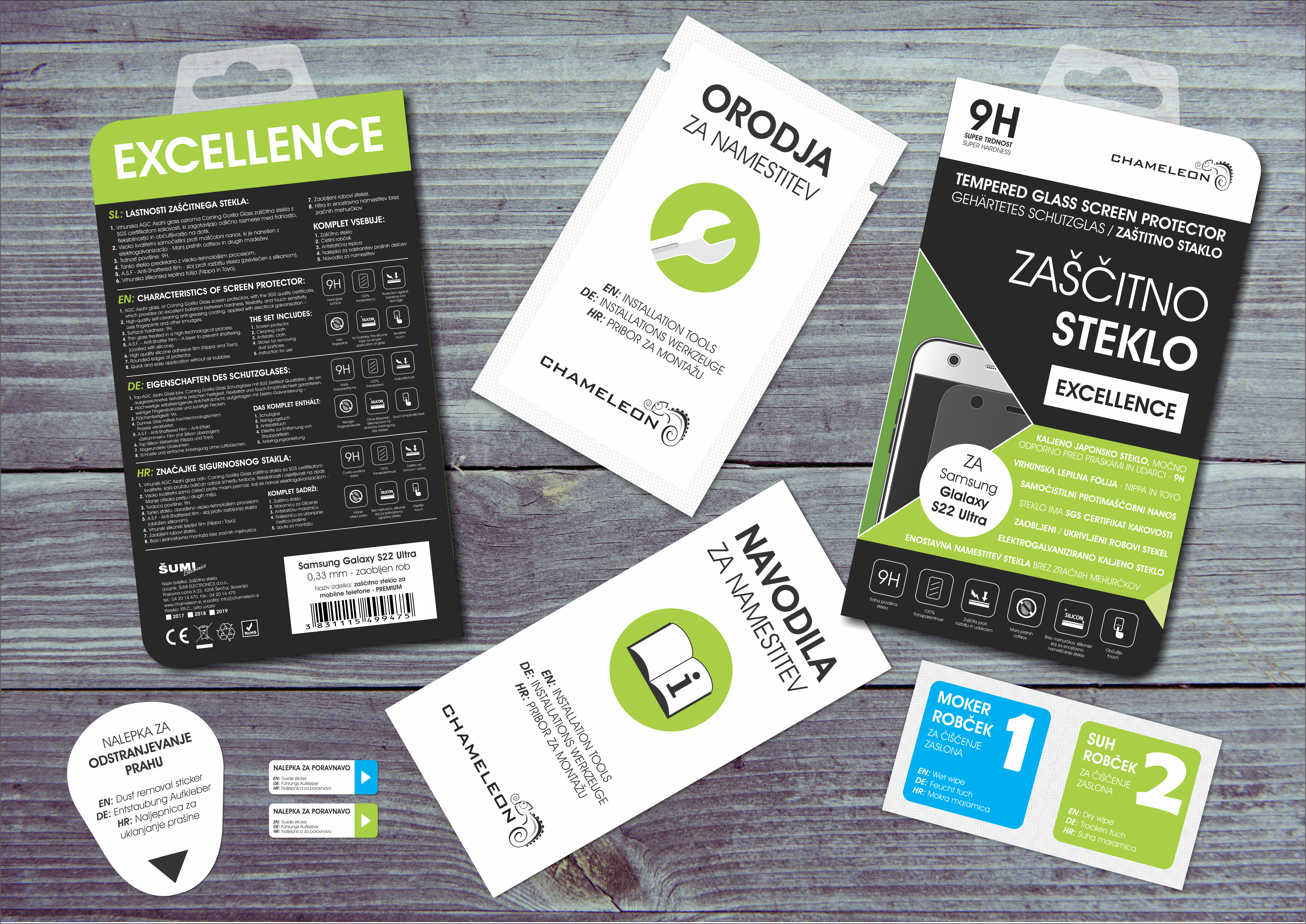 Zaščitno steklo Chameleon Excellence
