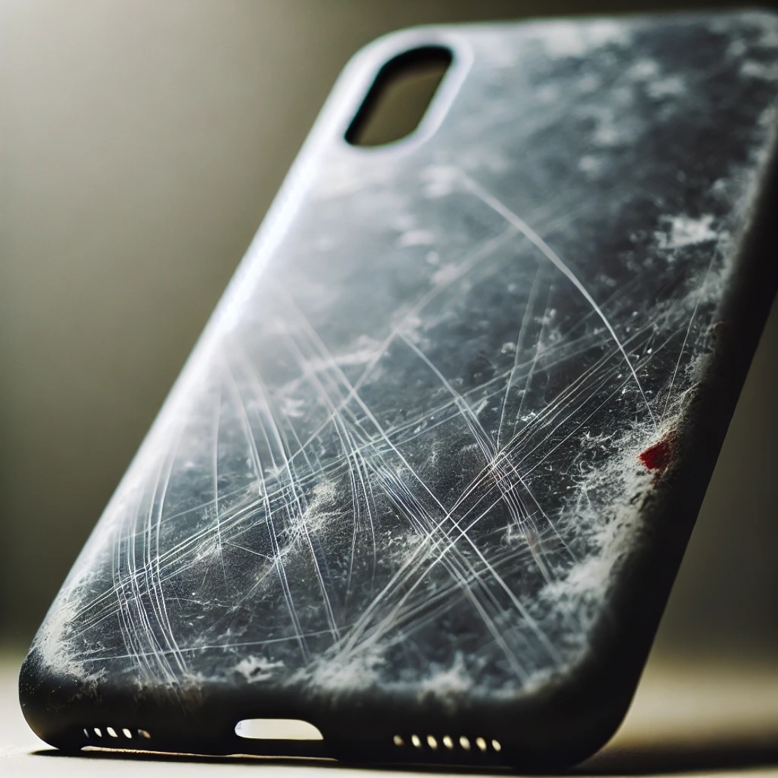 Spraskan ovitek za telefon