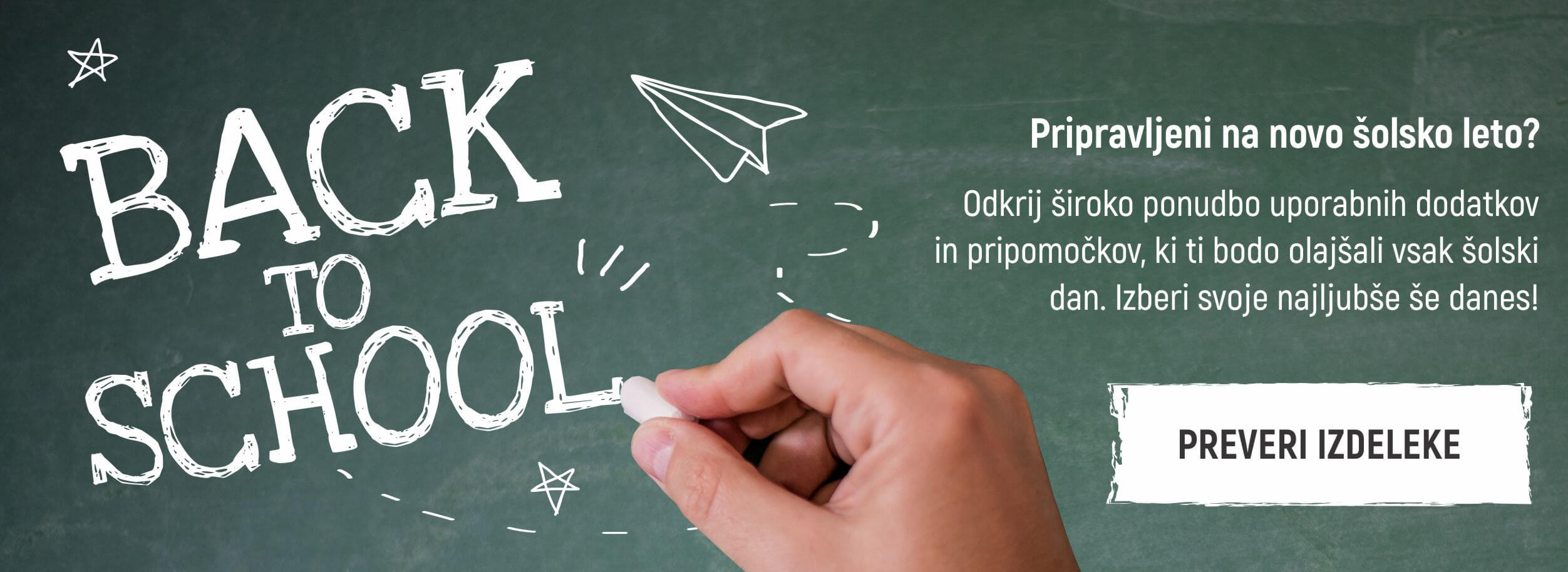 Back to school banner