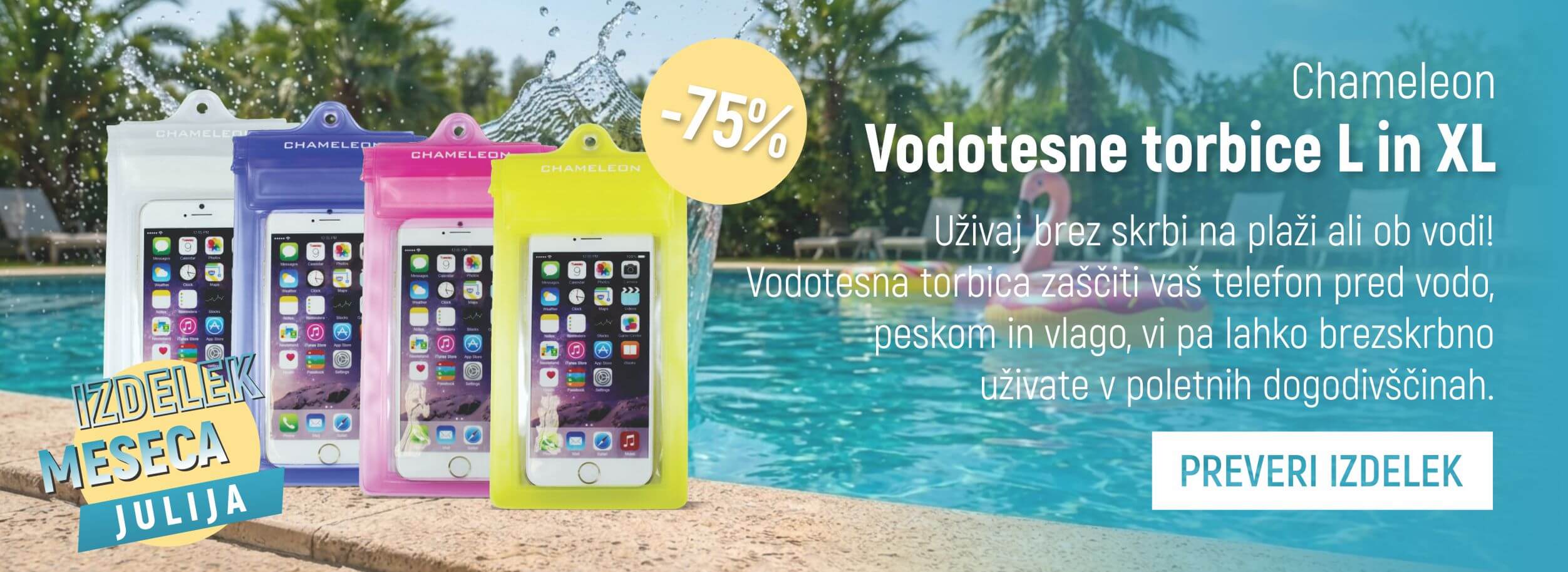 Vodotesni ovitek za telefon